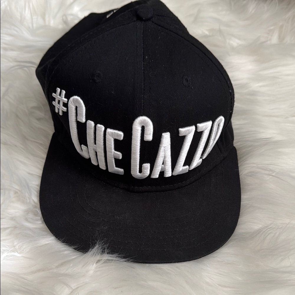 Parasuco Black Cap with White Embroidery